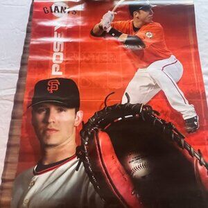 San Francisco Giants Buster Posey 2012 Poster Print (24x36) – Used